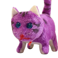Electronic Animated Plush Toy – Choose Your Style - Purple Cat image 2
