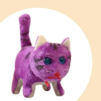 Electronic Animated Plush Toy – Choose Your Style - Purple Cat image 4