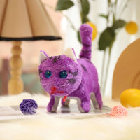 Electronic Animated Plush Toy – Choose Your Style - Purple Cat image 6