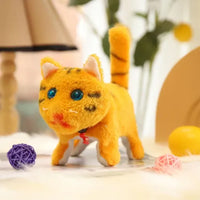 Electronic Animated Plush Toy – Choose Your Style - Orange Cat image 8