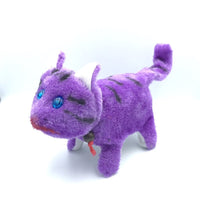 Electronic Animated Plush Toy – Choose Your Style - Purple Cat image 1