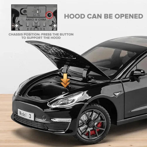 Tesla Model 3 1:24 Diecast Toy Car product image 3