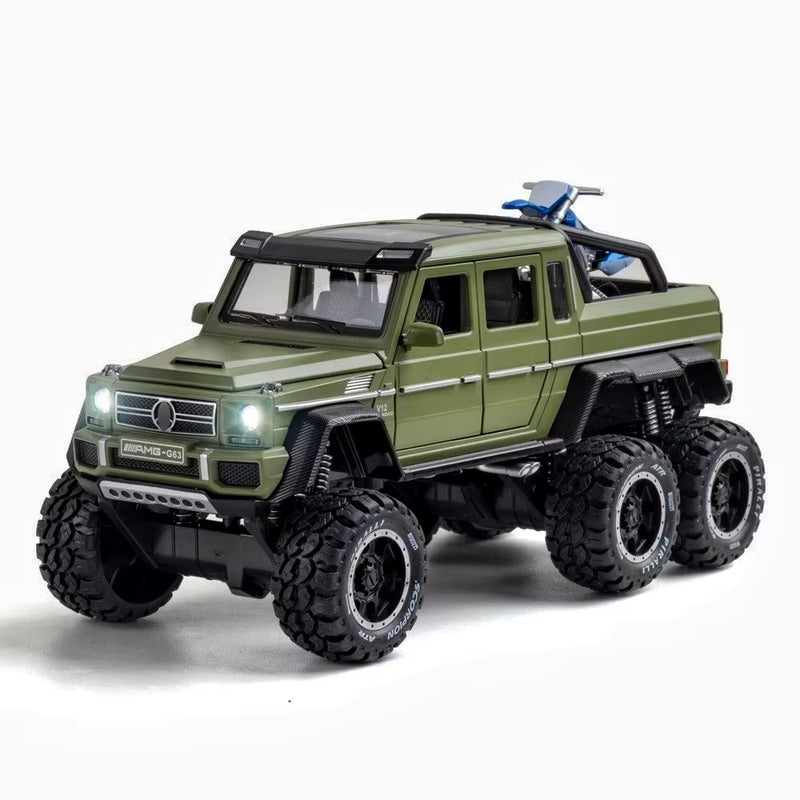 Mercedes-Benz G63 AMG 6x6 1:24 Diecast Toy Truck product image 1