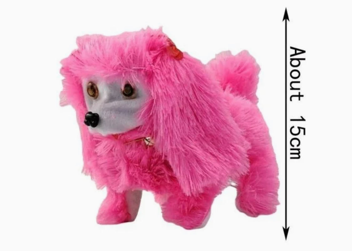 Pink Glamour Long-Haired Puppy image 2