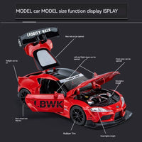 Toyota GR Supra 1:24 Diecast Toy Car product image 4