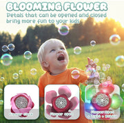 Flower-Themed Electronic Bubble Wand image 5