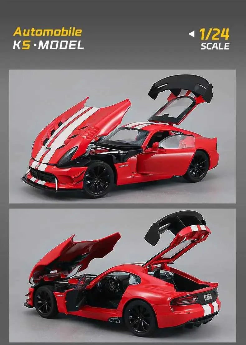 Dodge Viper 1:24 Diecast Toy Car product image 3