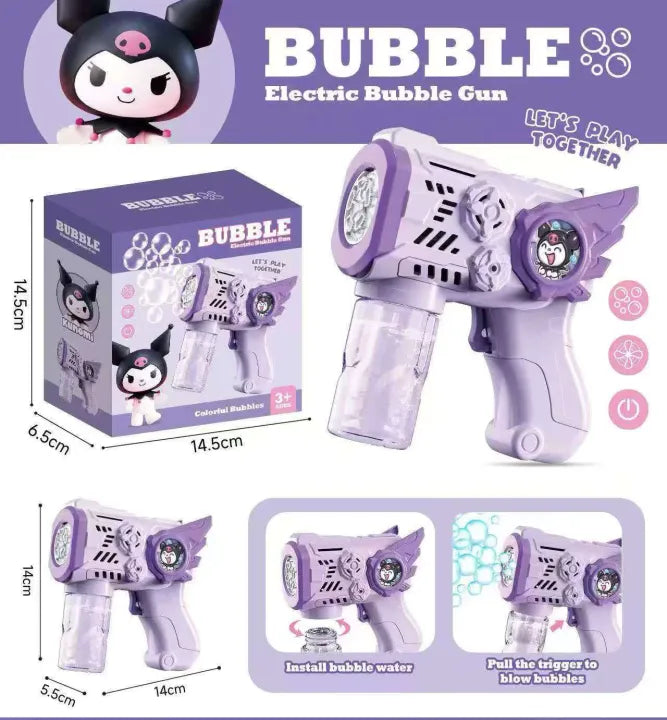 Cute Character Animated Bubble Gun image 2