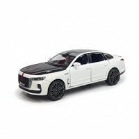 Hongqi H5 1:24 diecast toy car black color variant