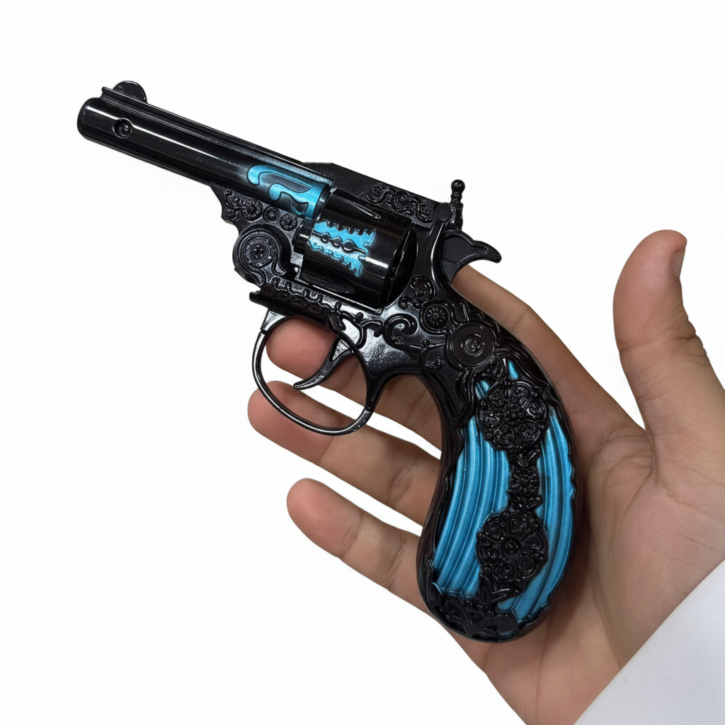 Classic Six-Shooter Revolver Blaster