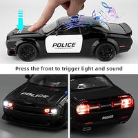 Dodge Charger SRT Hellcat Police Interceptor 1:24 Diecast Toy Car product image 4