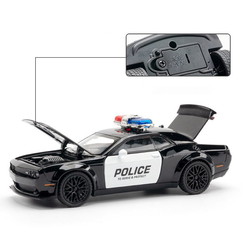 Dodge Charger SRT Hellcat Police Interceptor 1:24 Diecast Toy Car product image 2