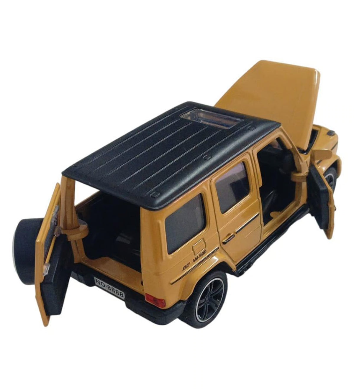 Mercedes-AMG G63 1:24 diecast toy car top view