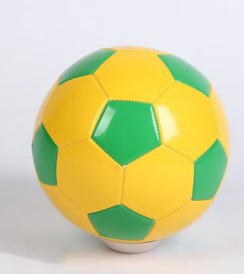 Green & Yellow High-Visibility Training Football image 1