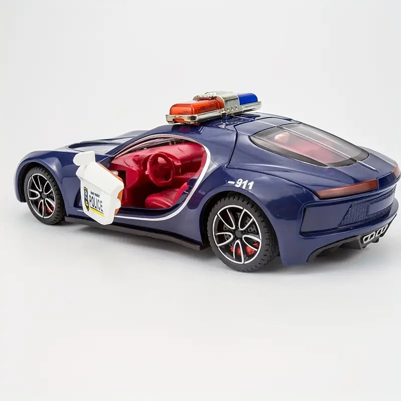 Bugatti Type 57SC Atlantic Police 1:24 Diecast Toy Car product image 2