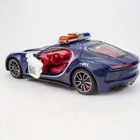 Bugatti Type 57SC Atlantic Police 1:24 Diecast Toy Car product image 2