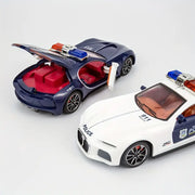 Bugatti Type 57SC Atlantic Police 1:24 Diecast Toy Car product image 6