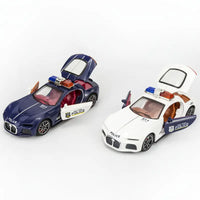 Bugatti Type 57SC Atlantic Police 1:24 Diecast Toy Car product image 5