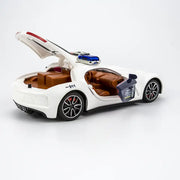 Bugatti Type 57SC Atlantic Police 1:24 Diecast Toy Car product image 3