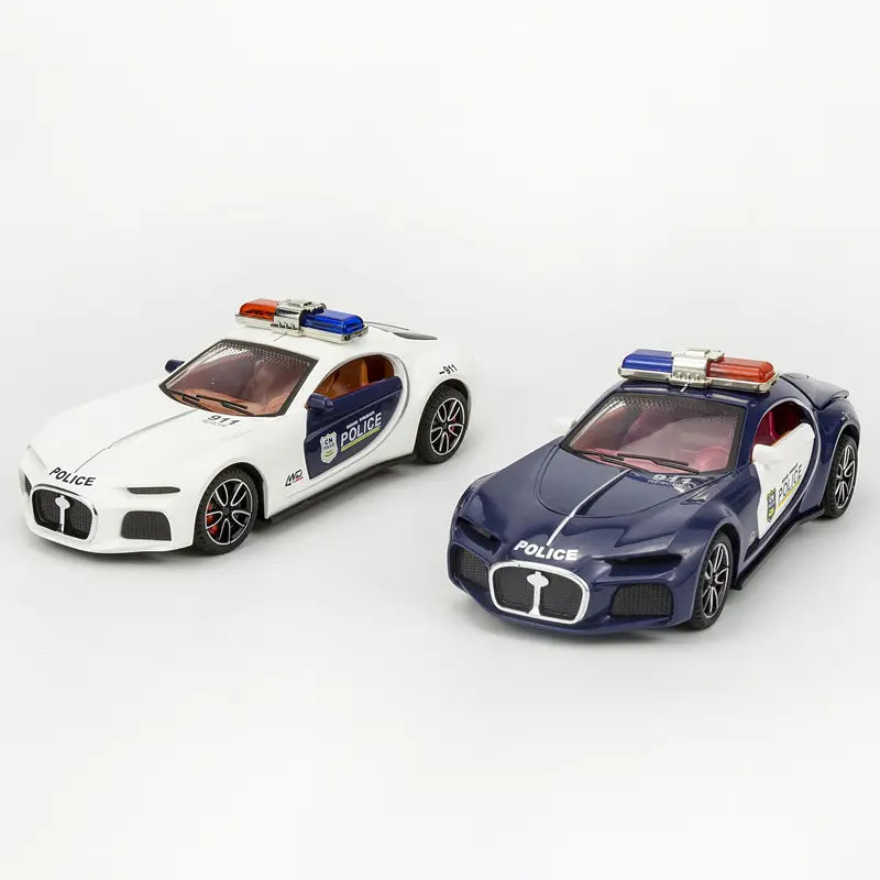 Bugatti Type 57SC Atlantic Police 1:24 Diecast Toy Car product image 4