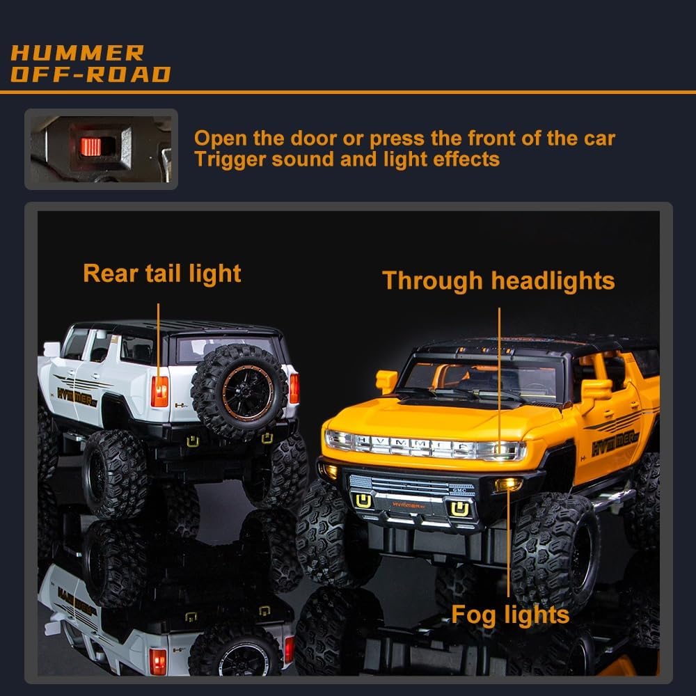 GMC Hummer EV 1:24 Diecast Toy Truck product image 6