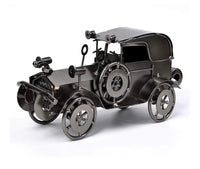 Handcrafted Antique Metal Vehicle image 1