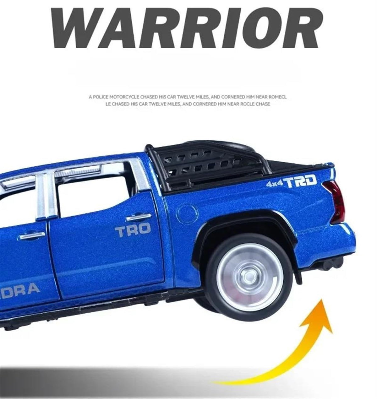 Toyota Tundra TRD Pro 4x4 1:24 Diecast Toy Truck product image 8
