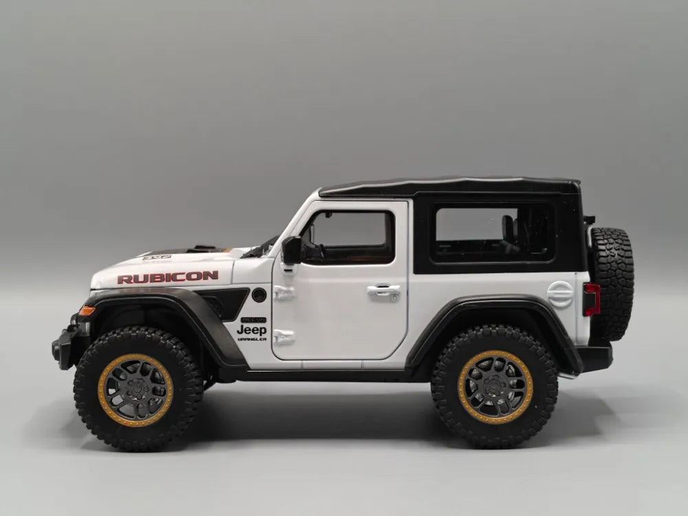 Jeep Wrangler Rubicon 1:24 diecast toy car product detail view