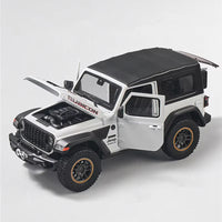 Jeep Wrangler Rubicon 1:24 diecast toy car product detail view