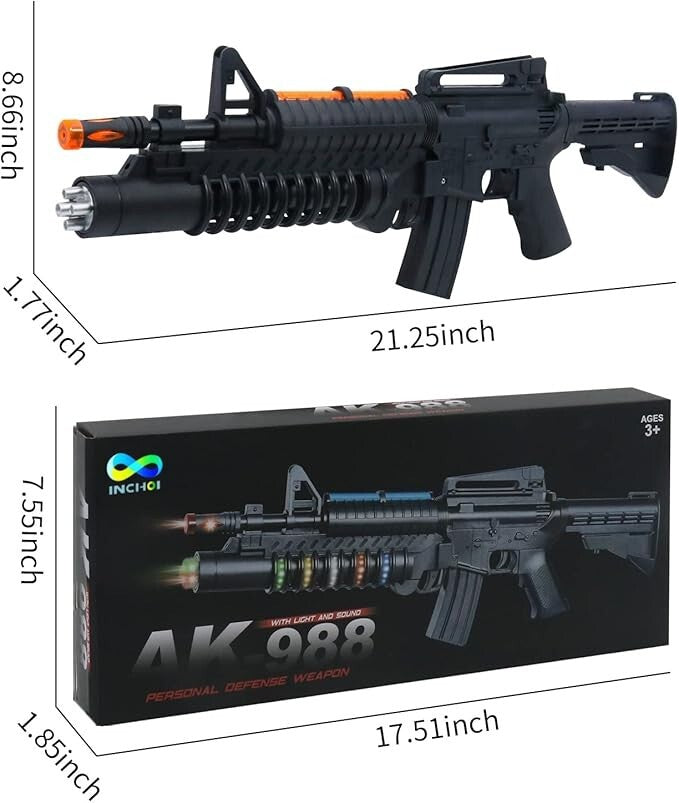 AK988 Stealth Operations Toy Rifle image 11