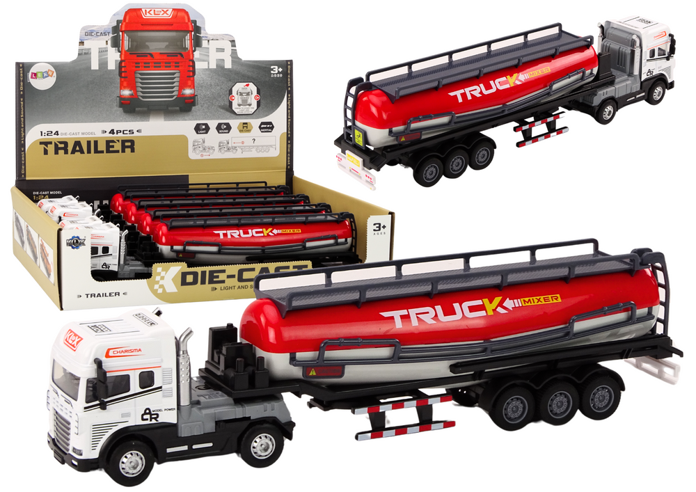 Heavy-Duty 1:24 Scale TIR Transport Truck image 2