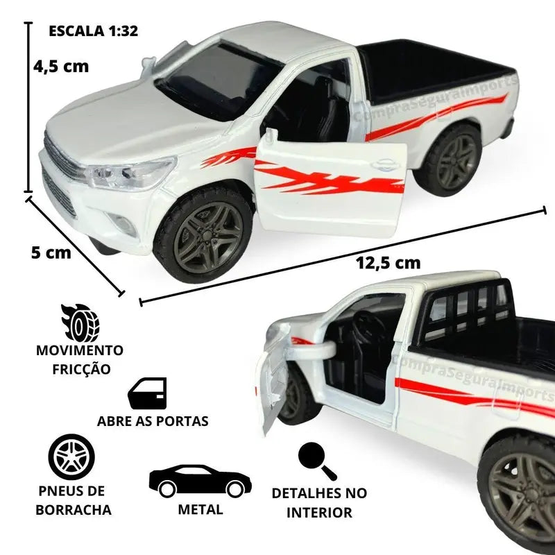 Toyota Hilux 1:24 Diecast Toy Truck product image 5