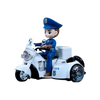 Patrol-Tech Stunt Police Motorcycle 1:24