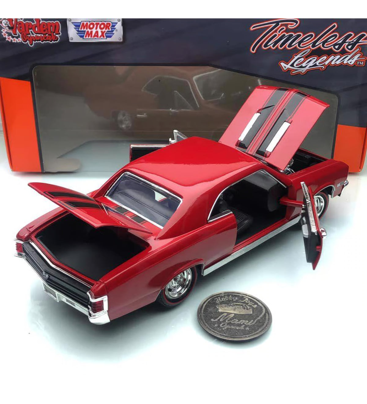 Chevrolet Chevelle SS 396 -1967 1:24 Diecast Toy Car product image 8