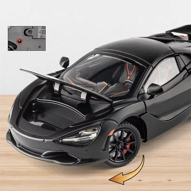 McLaren 720S 1:24 Diecast Toy Car image 6