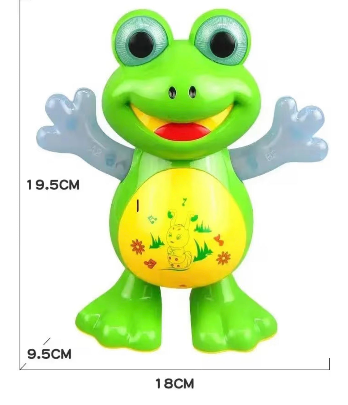 Glow-Hop Musical Dancing Frog image 3