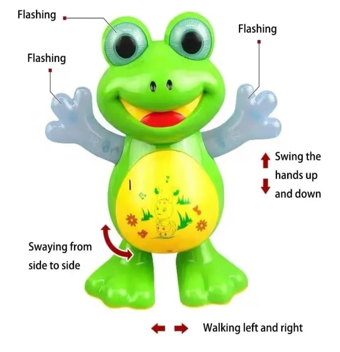 Glow-Hop Musical Dancing Frog image 5