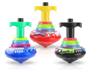 Musical Light-Up Spinning Tops image 4