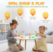 Musical Light-Up Spinning Tops image 5