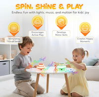 Musical Light-Up Spinning Tops image 5