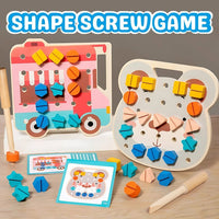 Wooden Shape Screw Learning Game product image 2
