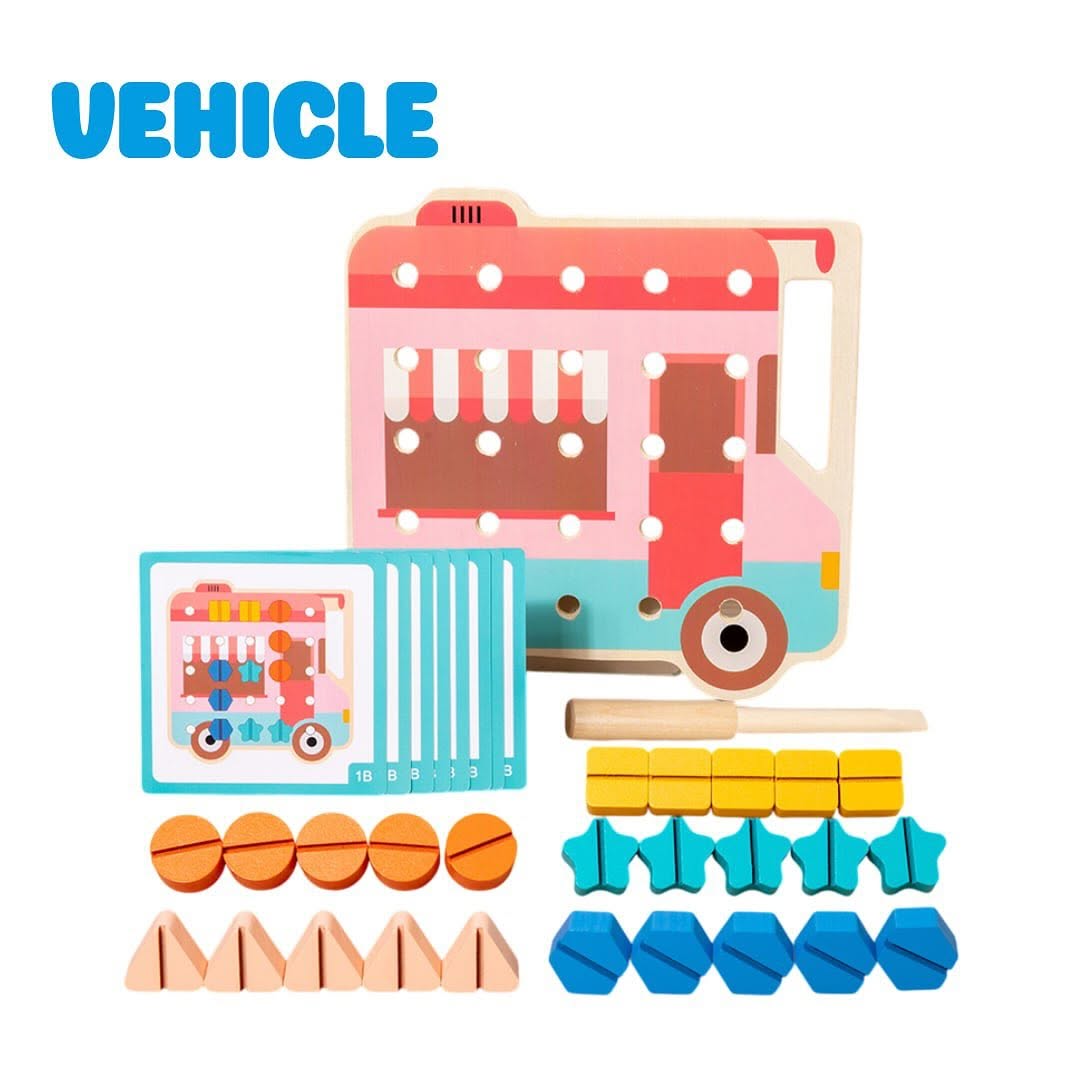 Wooden Shape Screw Learning Game product image 3