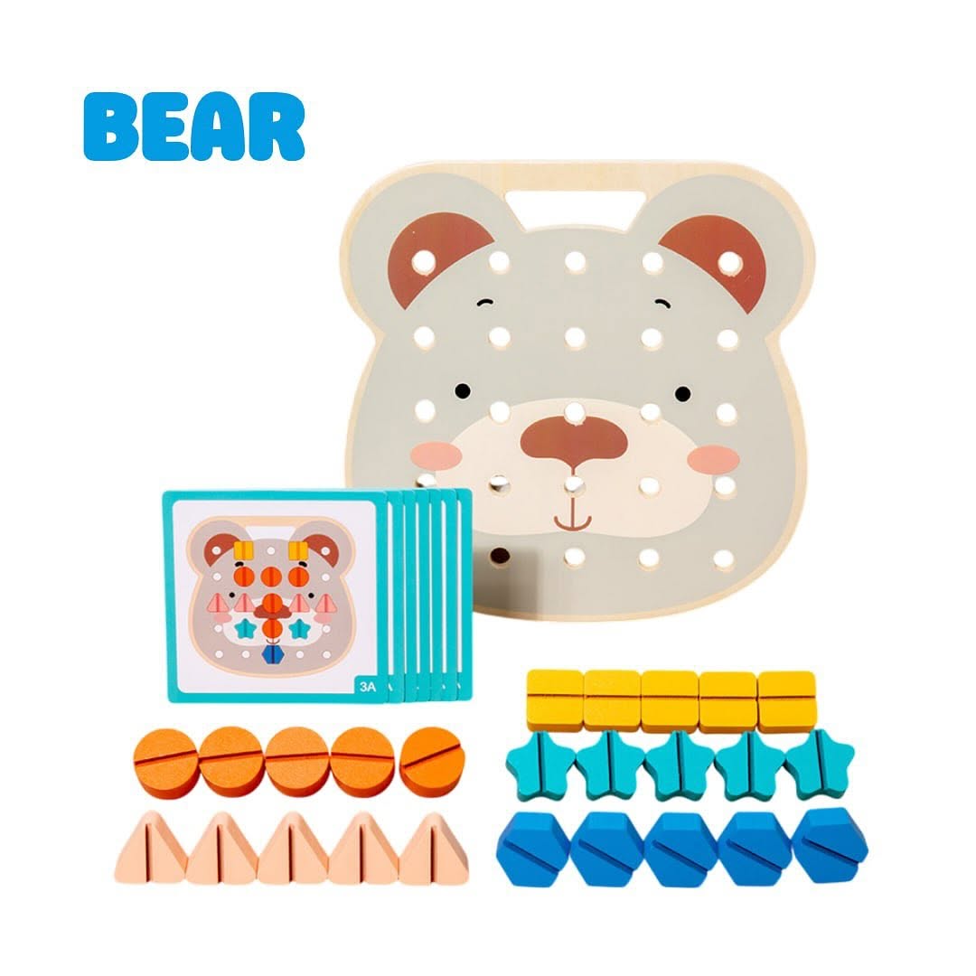 Wooden Shape Screw Learning Game product image 4