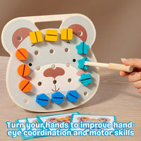 Wooden Shape Screw Learning Game product image 7