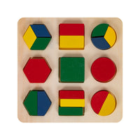 3-Piece Wooden Geometric Building Blocks product image 4