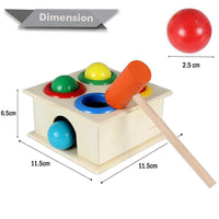 Wooden Hammer Ball Toy product image 3