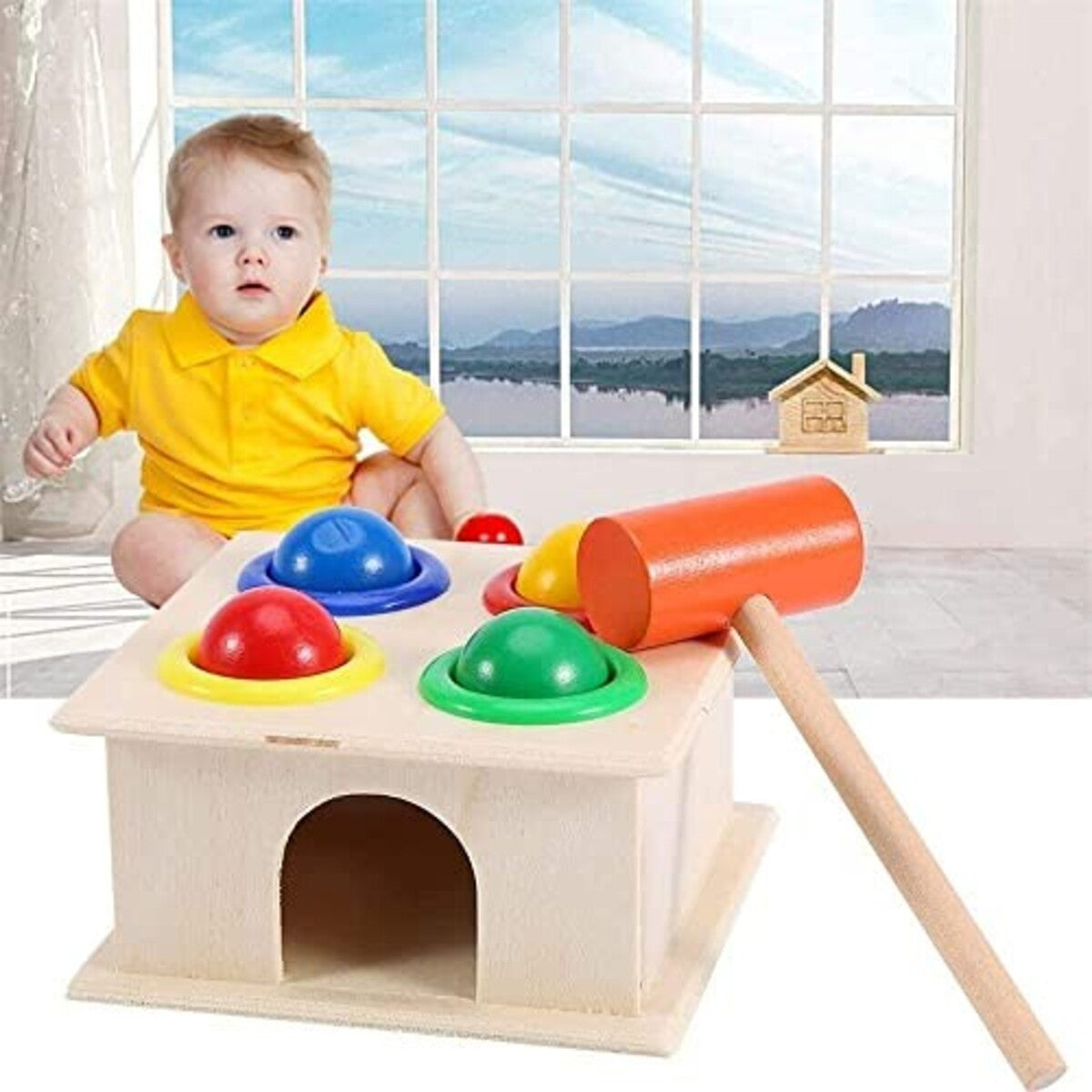 Wooden Hammer Ball Toy product image 5