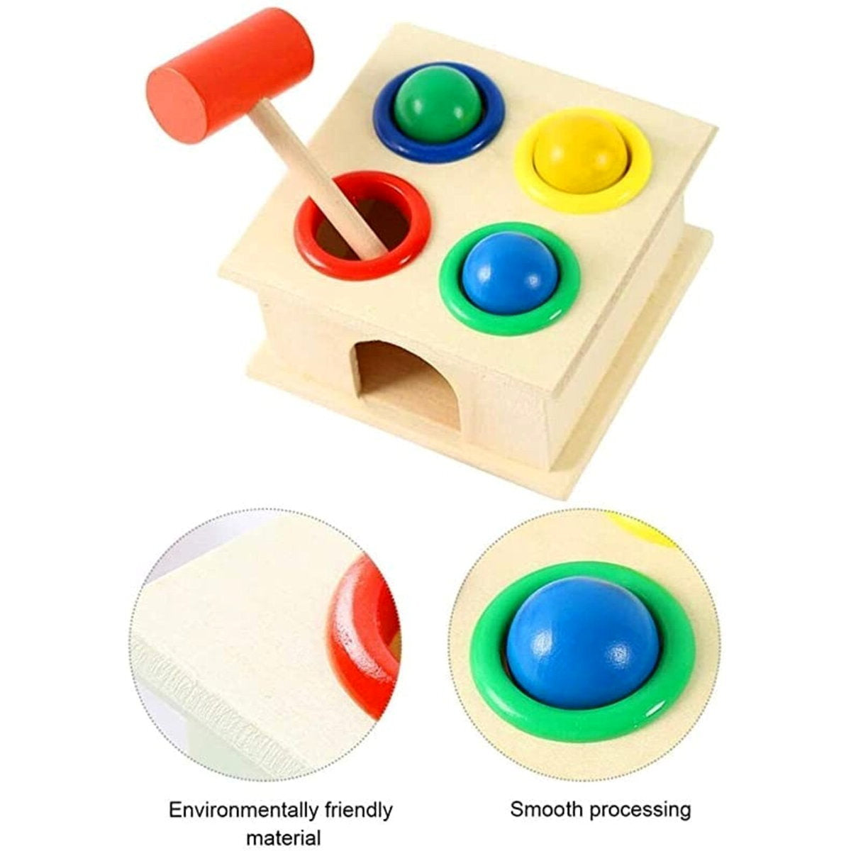 Wooden Hammer Ball Toy product image 4
