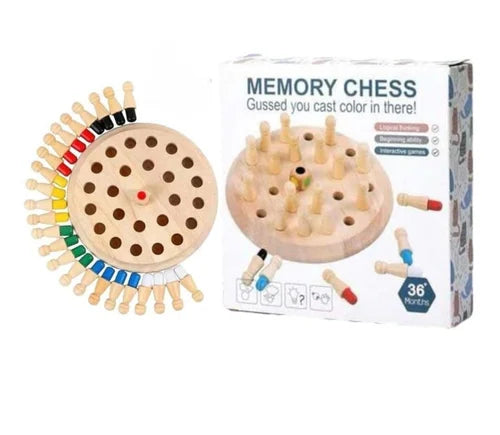 Wooden Memory Match Stick Chess Game product image 1