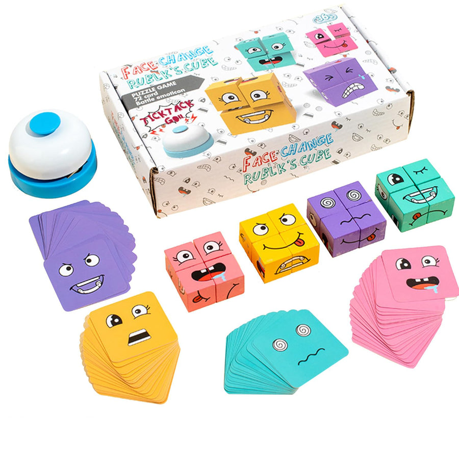 Wooden Face-Changing Expression Blocks product image 2